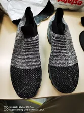 Zapatos de tenis con cojín de aire para mujer, zapatillas deportivas con aumento de altura de 5CM, calcetines transpirables para caminar, plataformas de fondo grueso