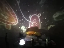 Projector-Night-Light Led-Lamp Bt-Speaker Chargeable-Universe Rotate Starry Sky Baby Gift