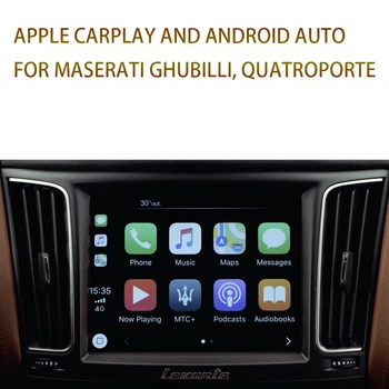 

Apple CarPlay Retrofit Wireless Android Auto Solution for Maserati Ghibili Quatroporte MTC 8.4 Inch Factory Navigation System