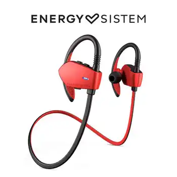 

Energy Sistem Earphones Sport 1 Bluetooth Red (Bluetooth,Control de llamada,Cierre de seguridad, Batería de larga duración) Rojo
