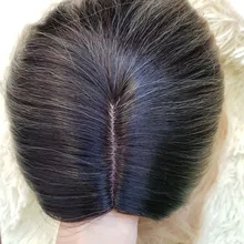 AISI BEAUTY-Peluca de cabello sintético para mujer, cabellera artificial larga y Lisa, parte media Natural, resistente al calor, color marrón y rojo