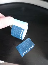 KOKUYO-Mini cortador de cinta adhesiva tamaño portátil, dispensador de Color para papel de 20-25mm, pegatinas de cintas Washi, diario, herramientas, A6595