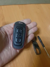 De cuero genuino funda de llave de control remoto para coche para Geely Atlas Boyue NL3 EX7 Emgrand X7 EmgrarandX7 SUV GT GC9 borui funda de llave de control remoto para coche