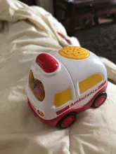 Mini coche 4 unids/set de dibujos animados atrás coche bebé juguetes resistencia a la caída del vehículo luz música juguetes para los niños