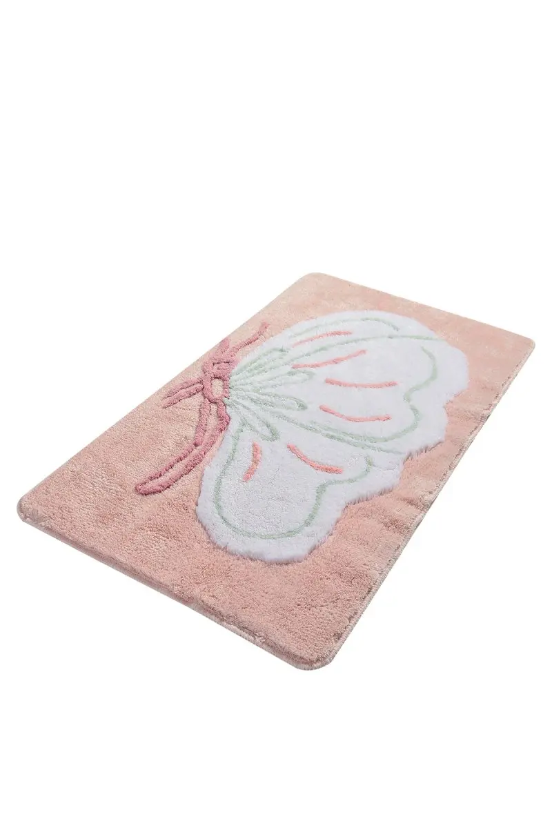 Bath Mat-mats | Mat Bath Mats Non Slip Anti Mould Mats Pink Cocoon 60X100 Cm