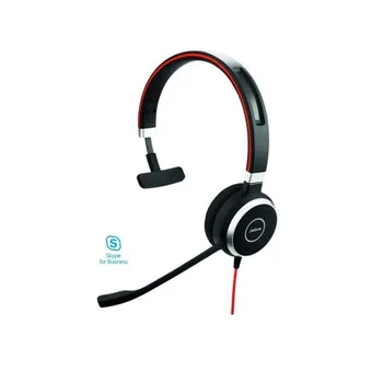 

Headset with wire JABRA EVOLVE 40 MS MONO black color