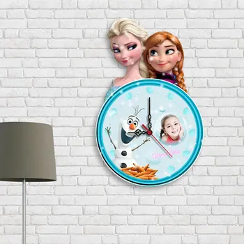 

Personalized Profits Country Design Wooden Wall Clock-3