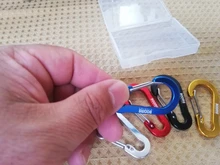 Carabiner-Clips Acessories Multi-Tool Cc1-Steel Small Booms Fishing Outdoor Camping 6pcs