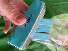 Pulidor de 4 formas para manicura, limas acrílicas para pedicura, bloque de pulido, herramientas de limado de uñas