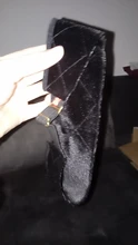 Diadema de sujeción de peluca antideslizante hecha a mano, marrón/Negro/Rubio, con peluca ajustable de terciopelo de doble cara, diadema