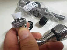 Aireador Flexible y Flexible para grifo, accesorio de cocina con boquilla giratoria y amplificador ajustable para ducha