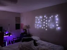 Wedding Garland Lamp Curtain Led-String-Lights Christmas-Decoration Remote-Control Bulb Outdoor