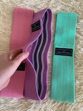 Conjunto de Bandas de resistencia para entrenamiento, banda deportiva de goma elástica para glúteos, equipo de Fitness para Yoga, entrenamiento de gimnasia, Bandas elásticas de tela