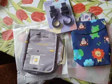 Sunveno-bolsas de pañales para bebé, bolsa de maternidad desechable reutilizable con impresiones de moda, de secado húmedo, de doble ASA, 21x17x7CM