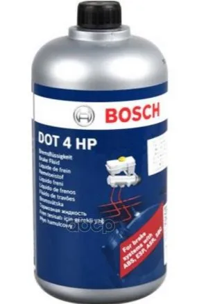 Жидкость Тормозная Dot 4 Hp, 0,5л, Для Авто C Abs И Esp Bosch арт. 1987479112