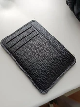 Rfid Cartera de hombre clásica Mini tarjetas de cuero de PU funda, soporte mujeres Banco tarjeta de identificación de crédito fundas de pasaporte Bolso pequeño bolso