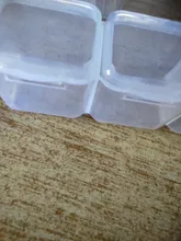 Mordoa-caja de almacenamiento de cuentas de plástico transparente con 28 ranuras, caja organizadora para herramientas de manicura de decoración de uñas, expositor de joyería