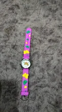 Reloj de dibujos animados para niños, niña, estudiante, impermeable, de silicona, relojes de mariposa, reloj de cuarzo para niños, reloj de pulsera analógico, regalo