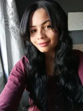 Que es una Peluca de la onda larga del cuerpo negro peluca pelucas sintéticas para mujeres negras medio marrón rojo rosa púrpura cabellos de Cosplay