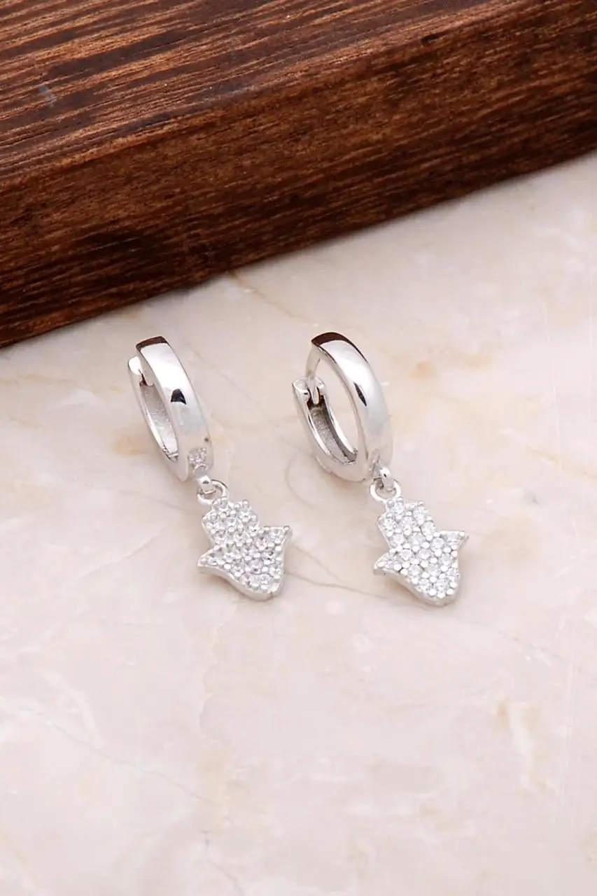

Abundance Hand Shaking Silver Ring Earrings 4924 High Quality Hand Made Original Filigree Silver Jewellery Gift for Women