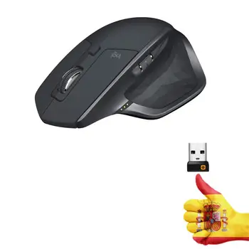 

Logitech MX Master 2S Mouse RF CORDLESS Laser 1000 DPI right hand PC/Mac/i Pad OS flounder, dark Grey