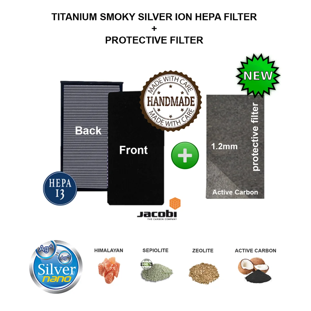 400*245*38 Sharp FZ C100HFU ve C100DFU için KC 850U очиститель воздуха совместимый Hepa угольный