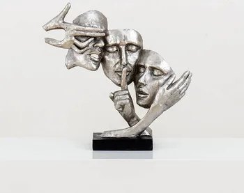 

Polyresin sculpture masks