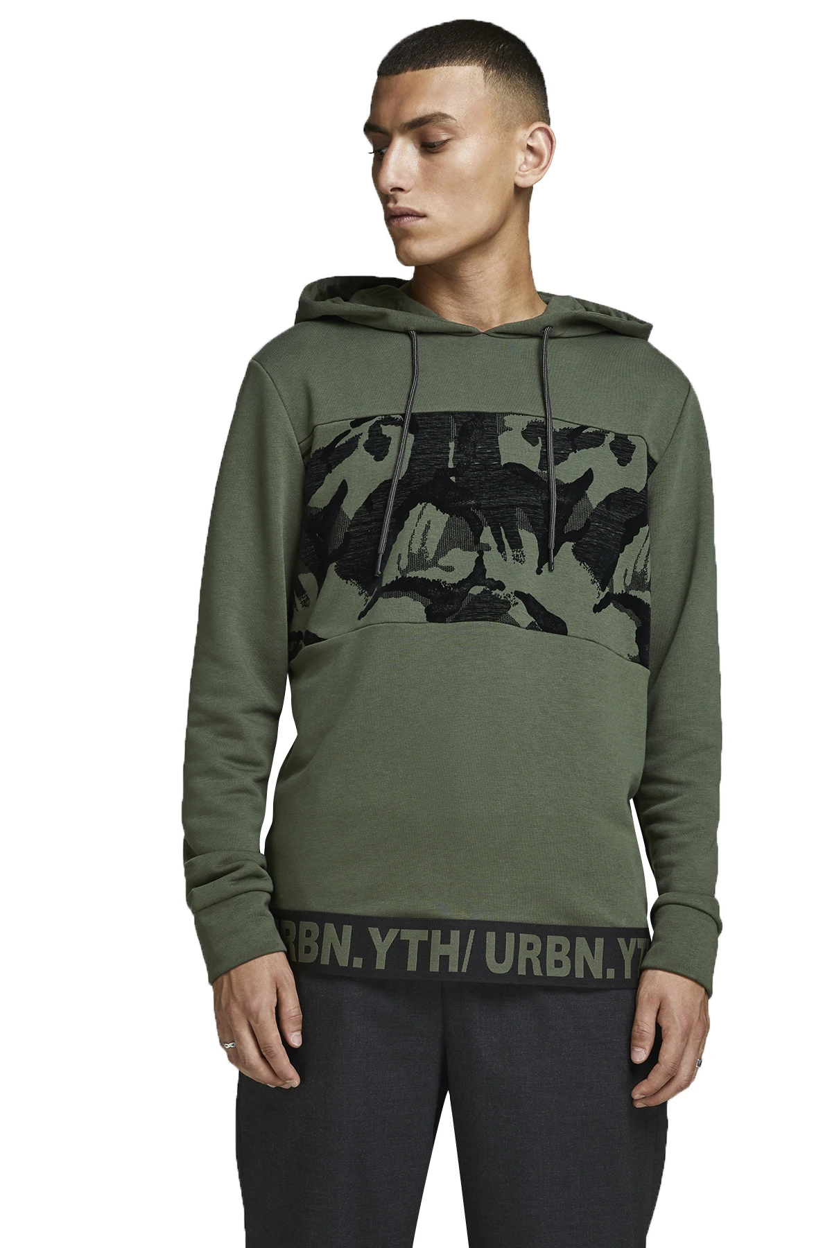 Мужские спортивные 12161895 Jack& Jones Core Jcofergus - Цвет: Темно-Оливковый