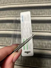 Vetus-Pinzas profesionales para pestañas, de acero inoxidable, antiestáticas, para extensión de pestañas postizas