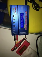 HTRC iMAX B6-cargador de batería de 80W Lipo NiMh Li-ion ni-cd Digital RC IMAX B6 Lipro Balance Charger + adaptador de 15V 6A