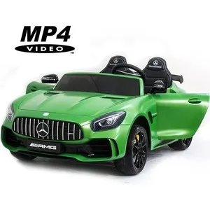 Электромобиль Harleybella Harley Bella Mercedes-Benz GT R 4x4 MP4- HL289-MATTE-GREEN-4WD-MP4