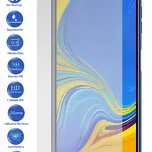 Protecteur d'écran LCD, en verre trempé, pour Samsung Galaxy A3 A6 A7 A8 A5 A7 A8 A8 A9 Normal et Plus 2015 2016 2017 2018=