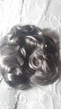 Tupé con mono fino y contorno de polietileno, bordes plegables en la parte delantera en color negro