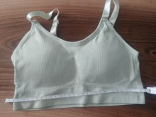 Sujetador deportivo sin costuras de las mujeres deporte con Top fitness te sostén deportivo con relleno chaleco a prueba de golpes a prueba correr gimnasio sujetador de Yoga de entrenamiento