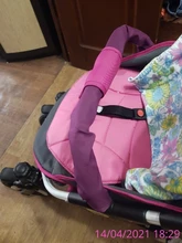 Cochecito de bebé Oxford asa de tela, cubierta de barra de parachoques, manija delantera, cubierta de barra de parachoques, silla de paseo para bebé