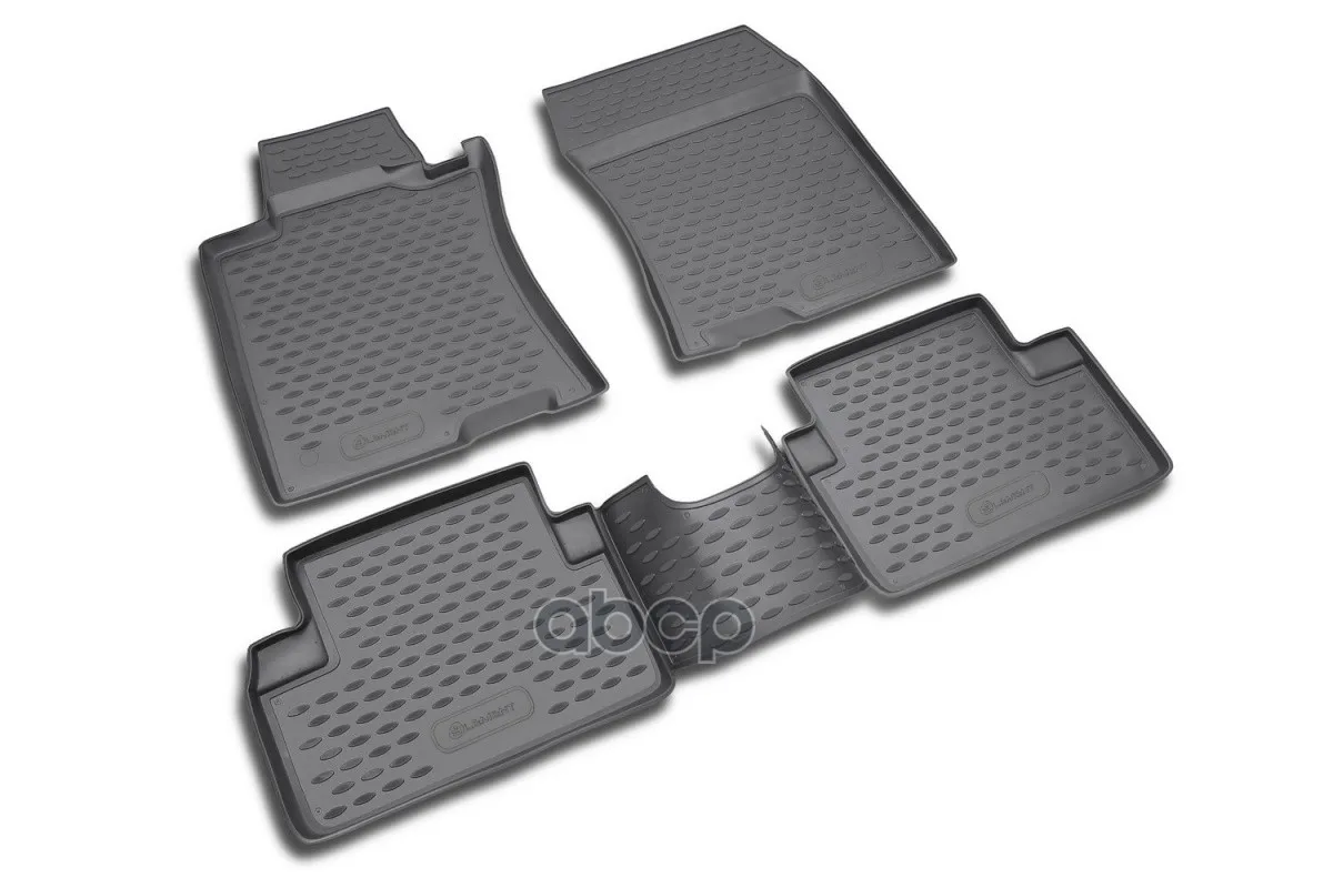 Set Rubber Car Mats IN THE Salon Honda Accord 2003-2007, 4 PCs.(PU) ELEMENT. NLC1801210