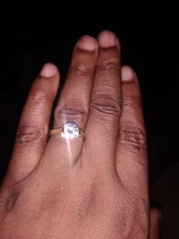 ELSEMODE-Anillo de boda de circón cúbico para mujer, de 1,8 quilates, oro rosa, acero inoxidable, joyería de compromiso, regalos románticos para amantes