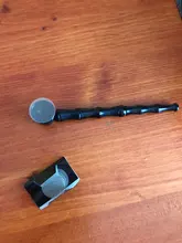 Hand-Pipe Tobacco Non-Stick Black for Home-Party DIY Christmas Xmas/Heat-resistant/Non-stick