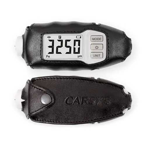 Кожаный чехол для толщиномера CARSYS DPM 816 чёрный|Измеритель толщины| |