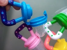 Lote de 30 unidades de chupete de frutas para bebé, botella alimentadora de silicona para alimentos frescos, mordedor de leche, tetina chupete con Clip, ePacket gratis a Brasil