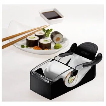 

Machine for making sushi and rolls perfect roll