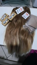 FASHION IDOL-mechones de pelo liso Yaki, 18-22 pulgadas, 6 pulgadas, frontal de encaje con cierre, tejido, ombré, marrón, dorado, extensión de cabello