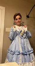 Vestido de encaje estilo Kawaii Lolita para mujer, disfraz japonés, bonito, gótico, para fiesta, renacentista, 2020