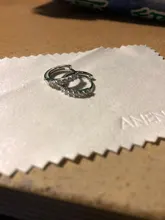 ANENJERY 925 de plata esterlina Simple circón de una sola fila pendientes para las mujeres brincos oorbellen pendientes de botón pendientes S-E14