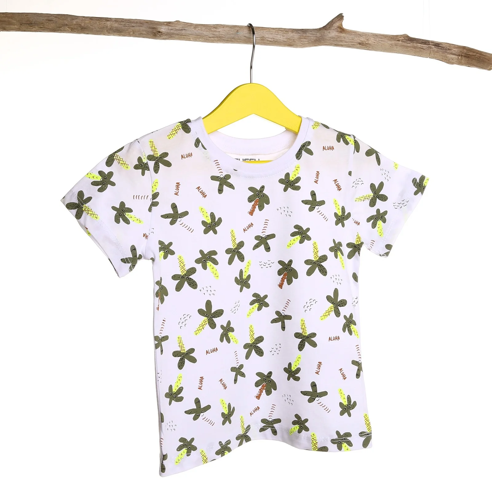

ebebek Tuffy Baby Boy Crew Neck Palm Tshirt