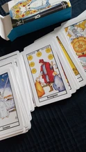 2020 nueva llegada completa ruso radiante jinete espera Tarot cartas juego de mesa adivinación destino Tapo juego de cartas