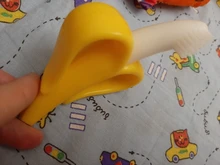 Mordedor de silicona para bebés, cepillos dentales de entrenamiento sin BPA, seguro, anillo de dentición, juguetes para niños, regalo de masticación al por mayor