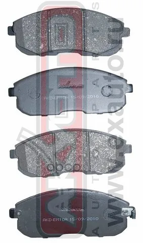 Колодки Тормозные Дисковые Передние AKYOTO арт. AKD-EM10A