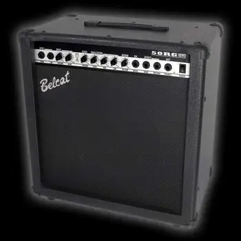 

50rg guitar combo amplifier, 50 W, reverb, belcat