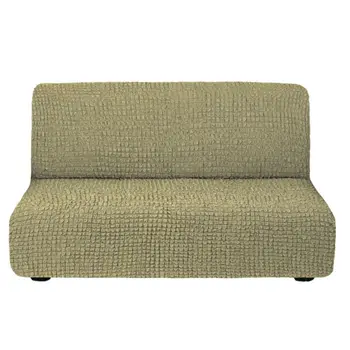 

Cover for triple sofa, without armrests, without skirts, Olive